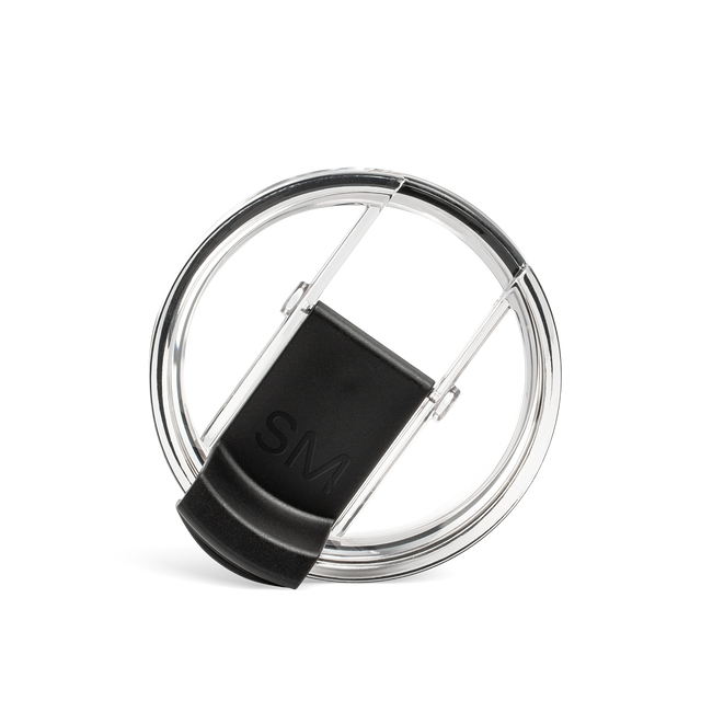 Clear transparent HRV lid with black accents on white background Clear transparent HRV lid with black accents on white background