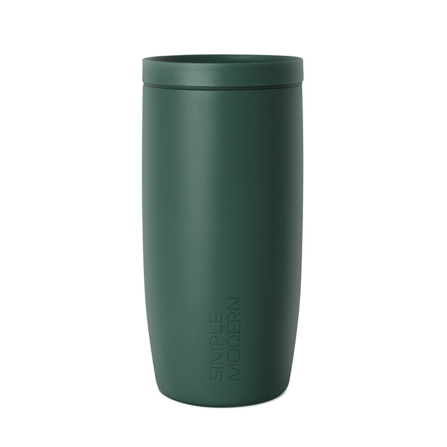 Sage green matte finish tumbler displayed against a white background Sage green matte finish tumbler displayed against a white background