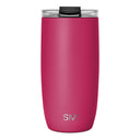 Voyager Tumbler with Clear Flip Lid & Straw