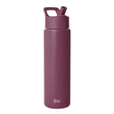 Summit Water Bottle with Straw Lid